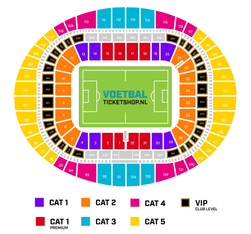 Map Emirates Stadium