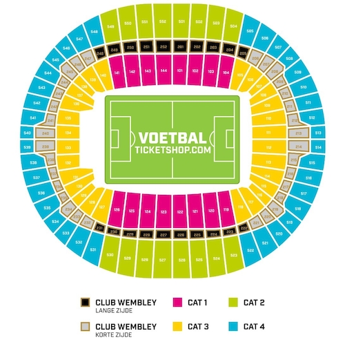 Map Wembley