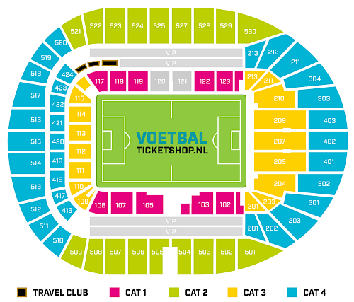Karte Tottenham Hotspur Stadium
